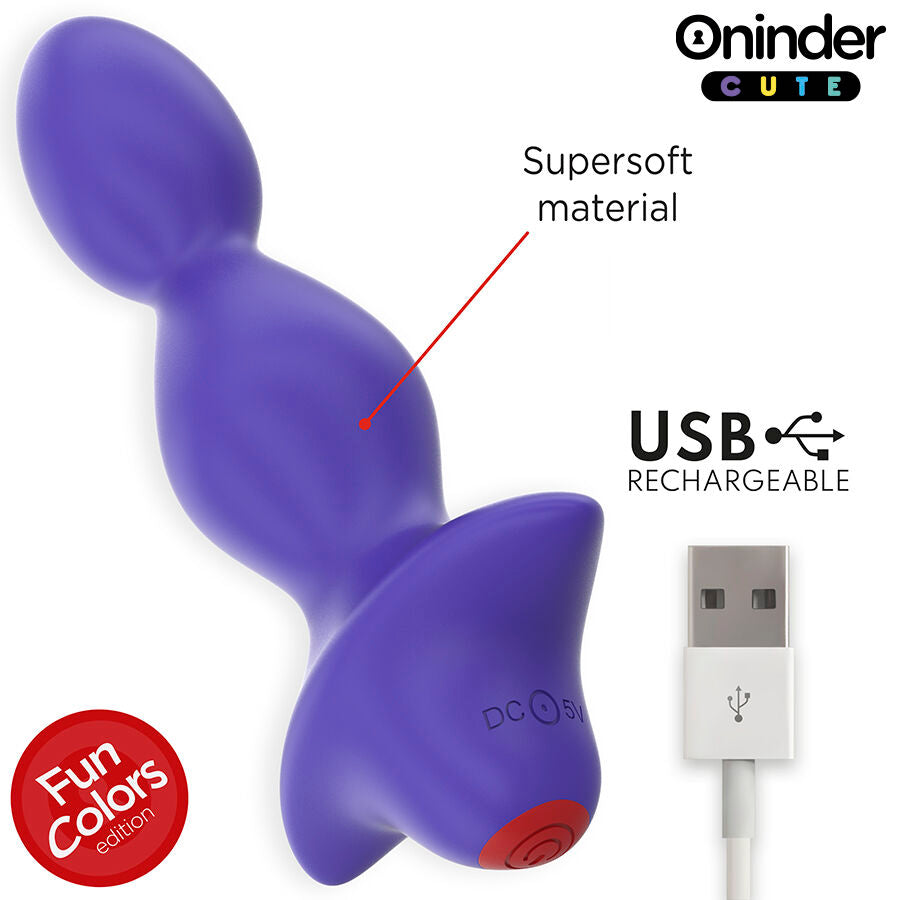 ONINDER CUTE - LOVE BUTT VIBRATING ANALPLUG DILATOR - WERELDWIJDE GRATIS APP