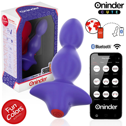 ONINDER CUTE - LOVE BUTT VIBRATING ANALPLUG DILATOR - WERELDWIJDE GRATIS APP