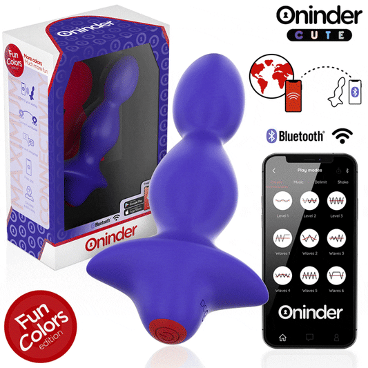 ONINDER CUTE - LOVE BUTT VIBRATING ANALPLUG DILATOR - WERELDWIJDE GRATIS APP