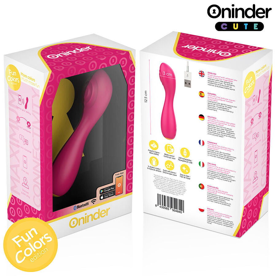 ONINDER CUTE - LOVE BUDDY MASTER G-SPOT VIBRATOR - GRATIS WERELDWIJDE APP