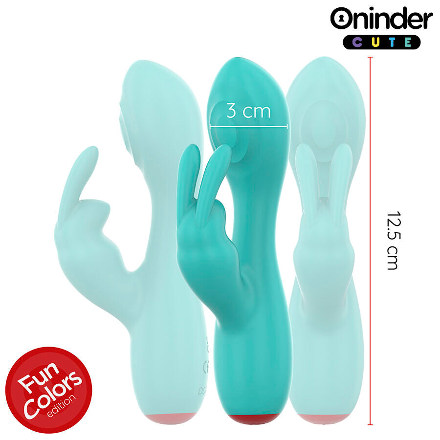 ONINDER CUTE - LOVE BUNNY G-SPOT CLITORALE VIBRATOR - GRATIS WERELDWIJDE APP
