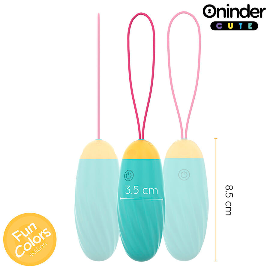 ONINDER CUTE - LOVE PLEASURE TRILLEND EI - DRAAIENDE SILICONEN EDELSTENEN - GRATIS WERELDWIJDE APP