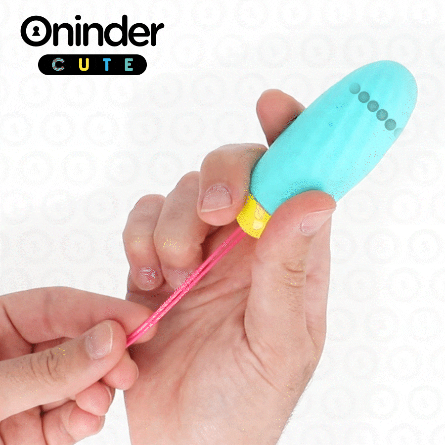 ONINDER CUTE - LOVE PLEASURE TRILLEND EI - DRAAIENDE SILICONEN EDELSTENEN - GRATIS WERELDWIJDE APP