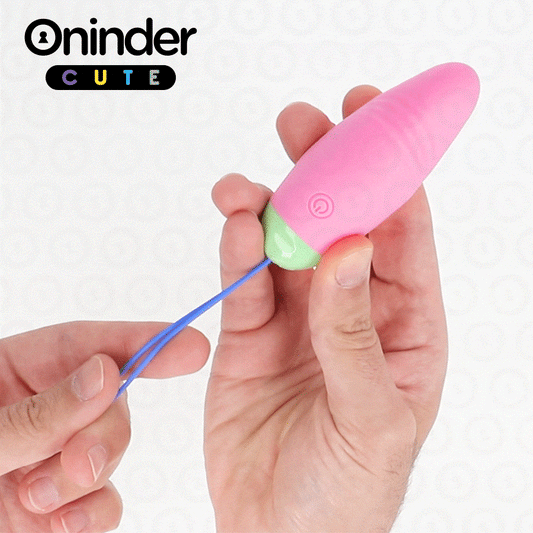 ONINDER CUTE - LOVE PLEASURE 360° TRILLEND-ROTEREND SILICONEN EI - GRATIS WERELDWIJDE APP