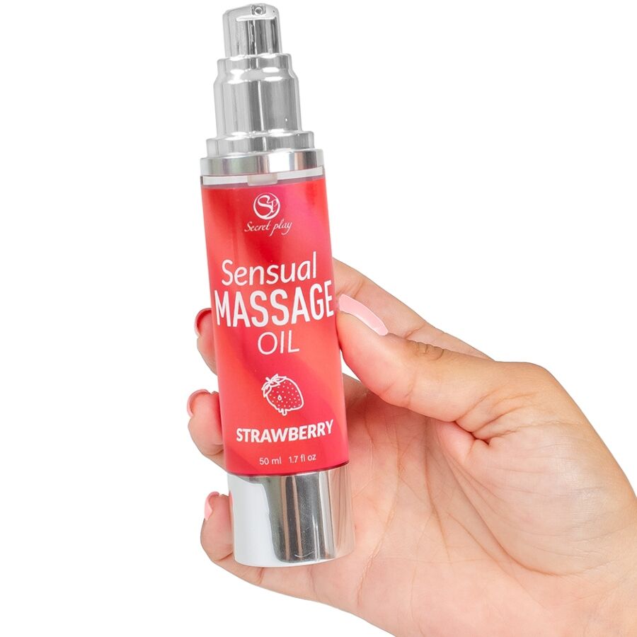 SECRETPLAY - AARDBEI MASSAGE-OLIE