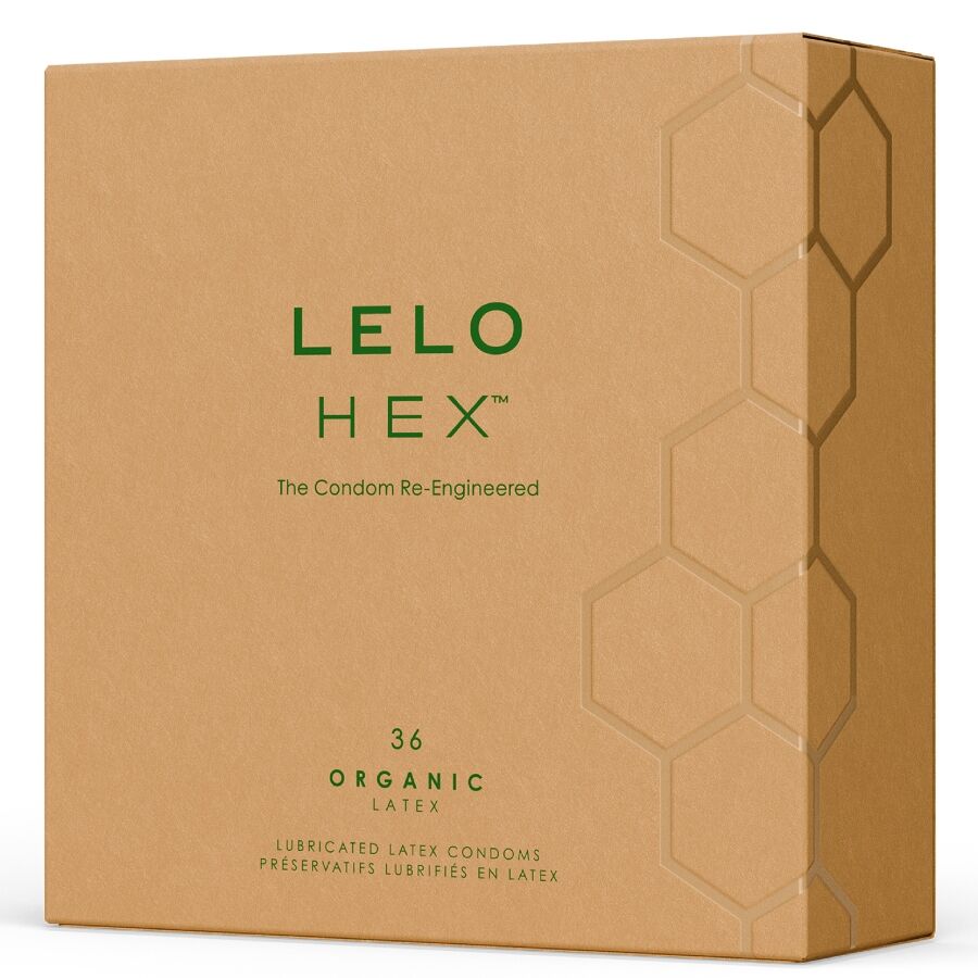 LELO - HEX BIOLOGISCHE CONDOOM DOOS 36 STUKS
