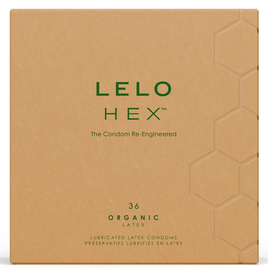 LELO - HEX BIOLOGISCHE CONDOOM DOOS 36 STUKS