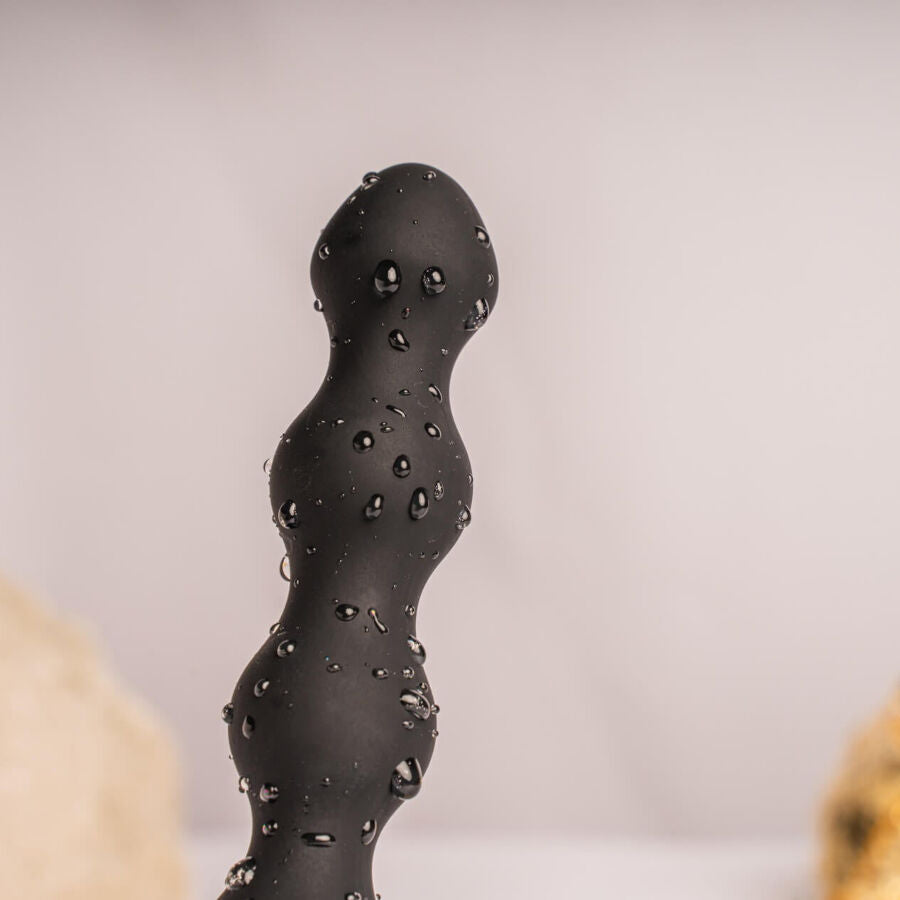 ROCKS- OFF - PETITE SENSATIONS PARELT JES ANAL PLUG VIBRATOR ZWART