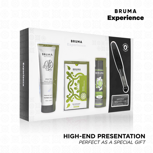 BRUMA XPERIENCE - SWEET WATERMELON TEMPTATION KIT MET ORGASMEVERSTERKER