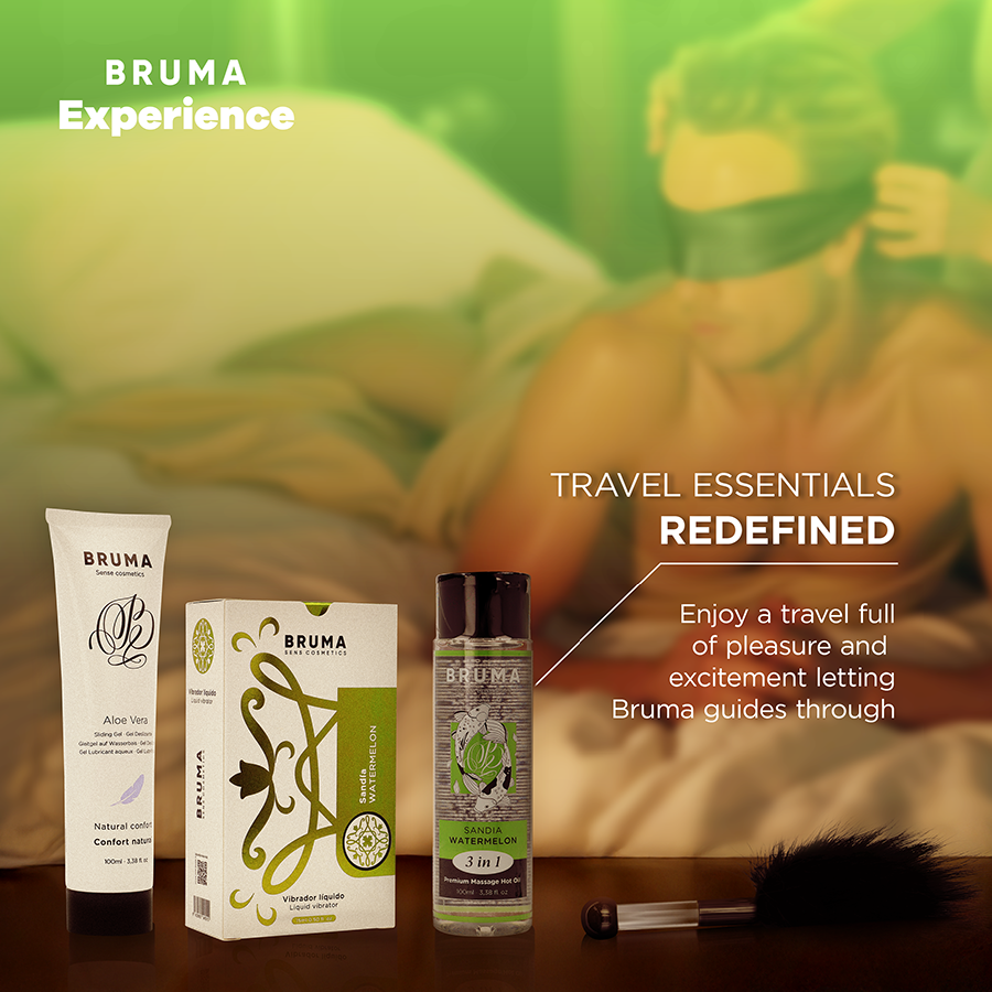 BRUMA XPERIENCE - SWEET TEMPTATION KIT VIBRO-ORGASM ISCHE WATERMELOEN