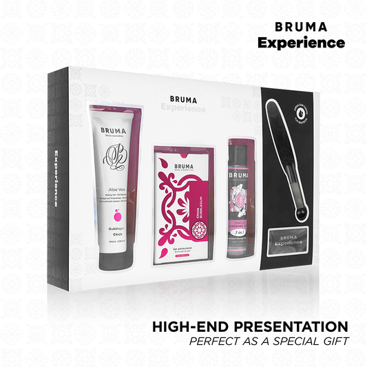 BRUMA XPERIENCE - SWEET GUM TEMPTATION KIT MET ORGASMEVERBETERAAR