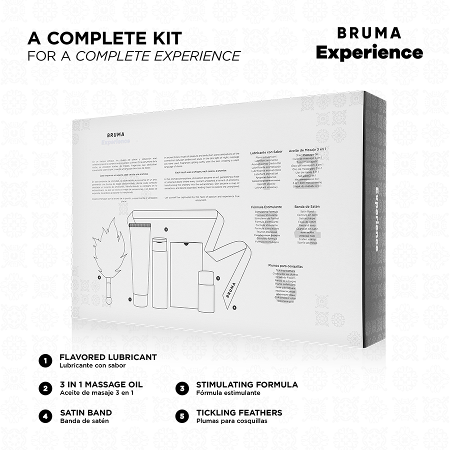 BRUMA XPERIENCE - VIBRO-ORGASTISCHE ZOETE GUM VERLEIDINGSKIT