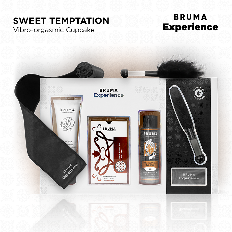 BRUMA XPERIENCE - ZOETE VERLEIDING KIT VIBRO-ORGASMISH AMERIKAANSE CAKE