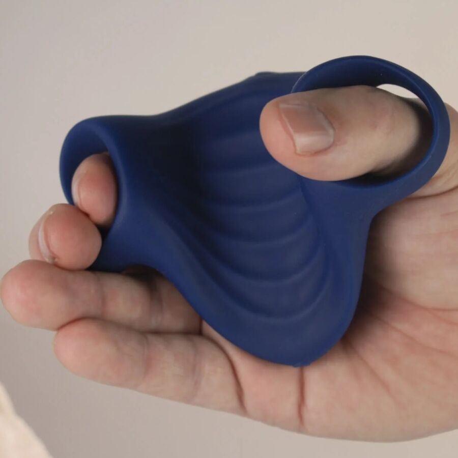 ROCKS - OFF - PALM BLAUWE FLEXIBELE VIBRATOR MASTURBATOR