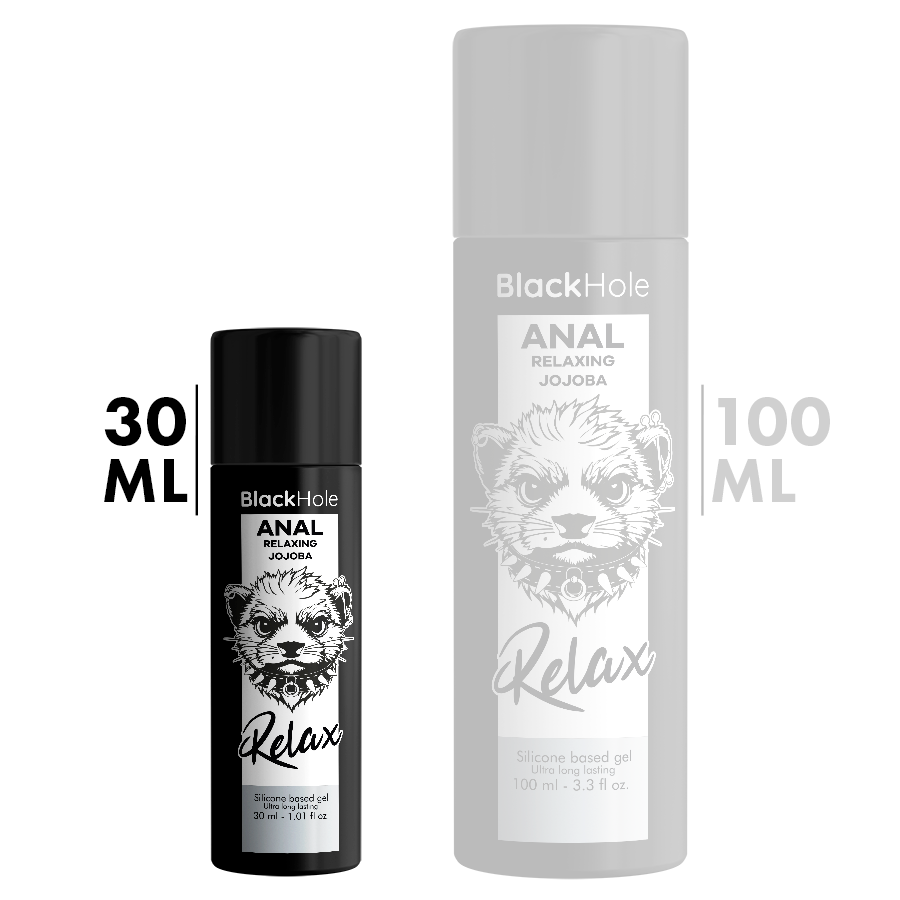 BLACK HOLE - ANAL ONTSPANNENDE JOJOBA RELAX SILICONEN BASIS 30 ML