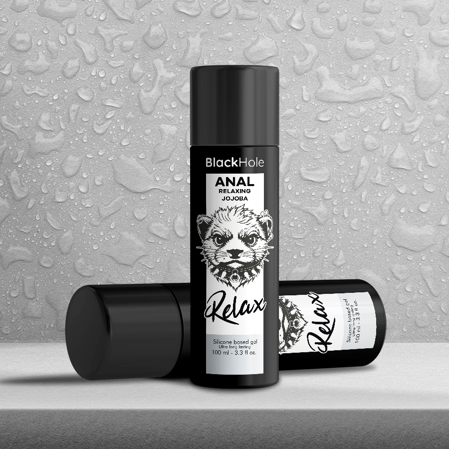 BLACK HOLE - ANALE ONTSPANNENDE JOJOBA RELAX SILICONEN BASIS 100 ML