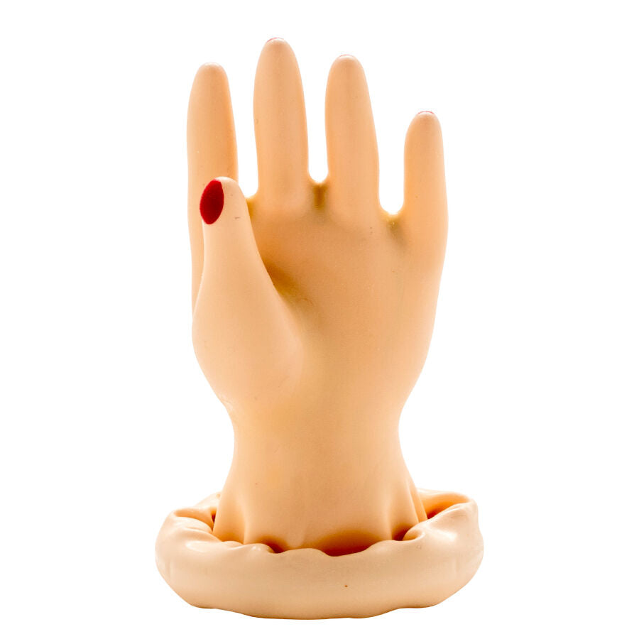 CONDOMERIE - HANDGESCHILDERDE NIEUWSGEMAAKTE CONDOMS HANDMODEL 1