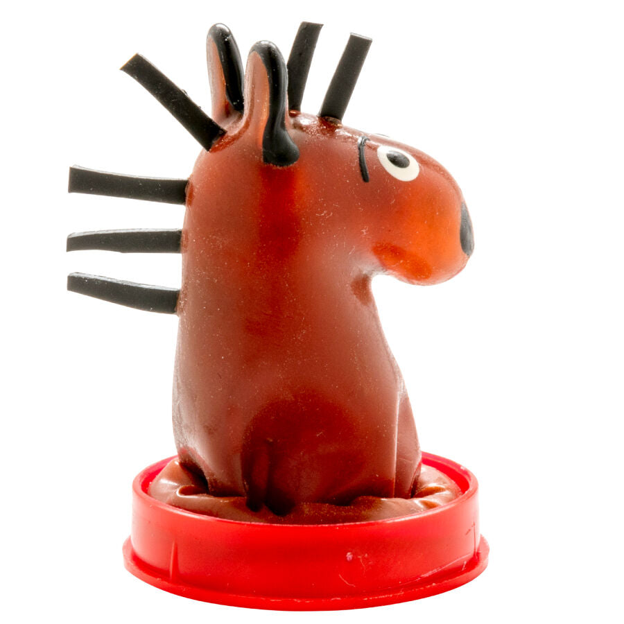 CONDOMEWINKEL - HANDGESCHILDERDE FUNCONDOMS PAARD