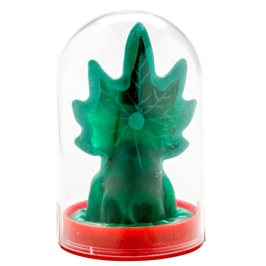 CONDOMERIE - HANDGESCHILDERDE NIEUWIGHEIDSCONDOS CANNABIS MODEL 1
