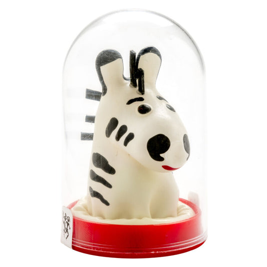 CONDOMERIE - HANDGESCHILDERDE NIEUWIGHEIDSCONDOMS ZEBRA