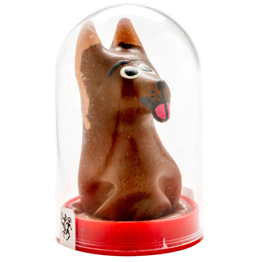 CONDOMEERIE - HANDGESCHILDERDE NIEUWIGHEID CONDOMS HOND