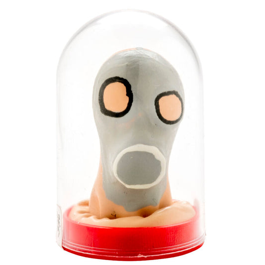 CONDOMERIE - HANDGESCHILDERDE FUN CONDOMS GASMASKER