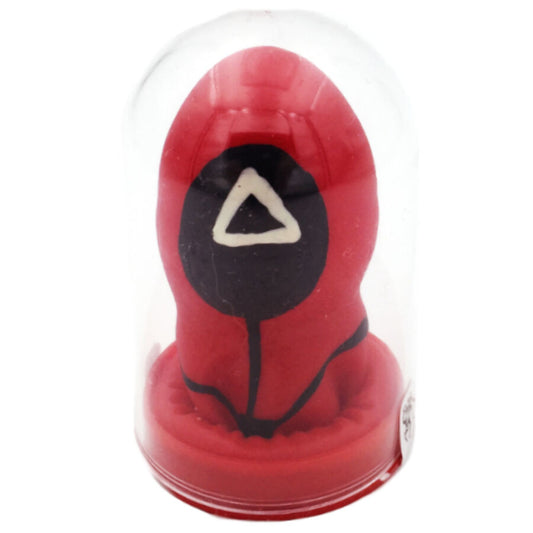 CONDOMEERIE - HANDGESCHILDERDE FUN CONDOMS DRIEHOEK