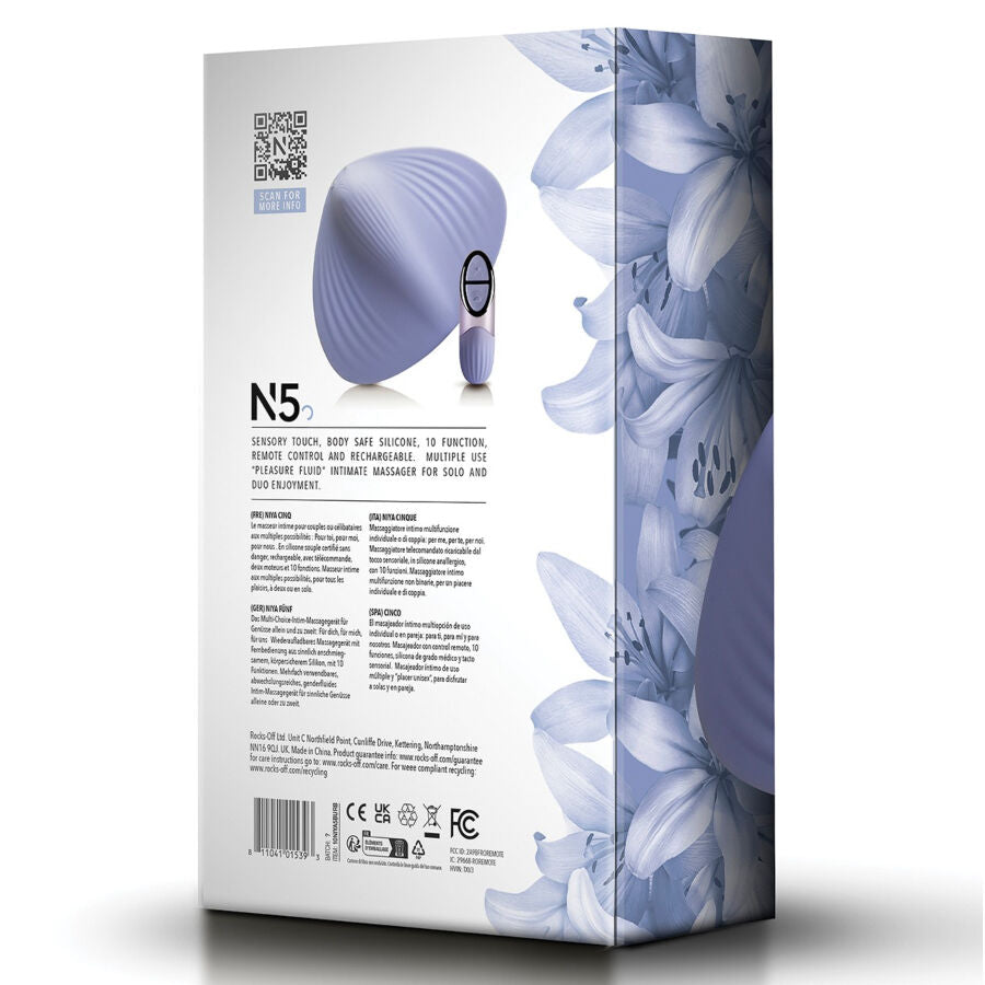 NIYA - N5 INTIEWE MASSAGER VOOR MEERDERE DOELEINDEN MET AFSTANDSBEDIENING