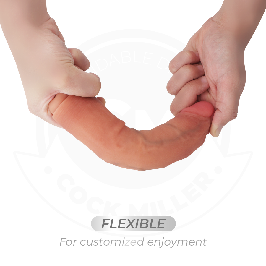 COCK MILLER - REALISTISCHE DILDO MET ZUIGNAP EN AFSTANDSBEDIENING TRILLING 19,5 CM