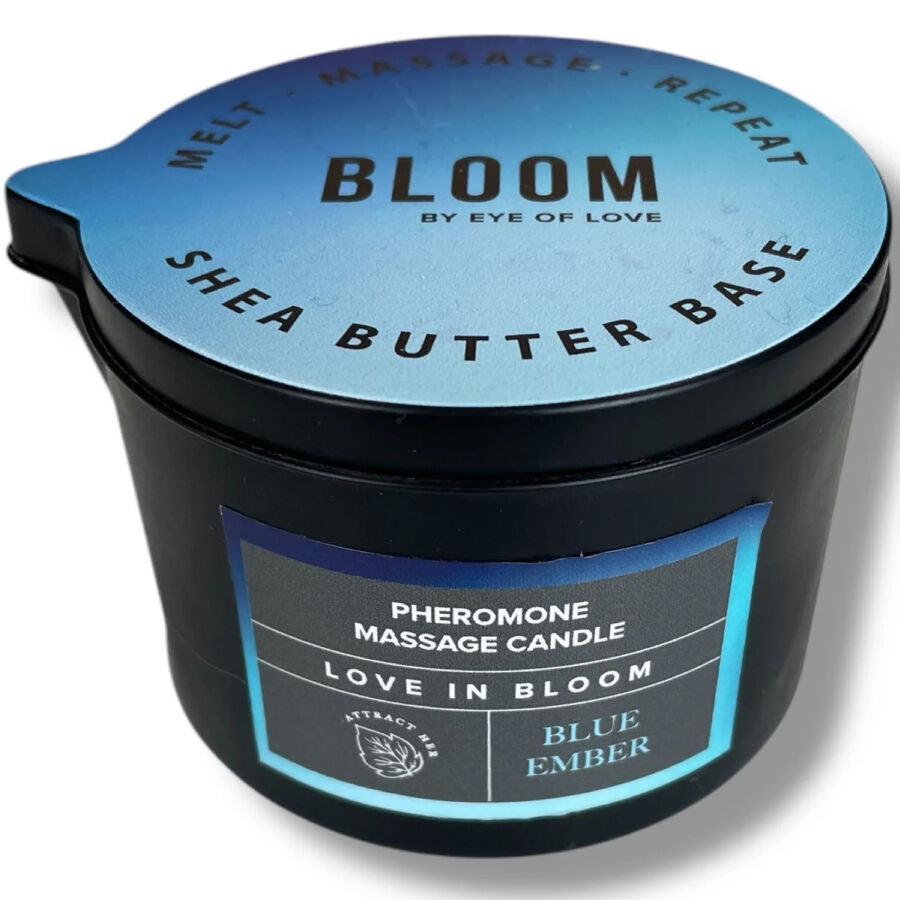 EYE OF LOVE - BLOOM MASSAGEKAARS INDICA BLUE EMBER 150 ML