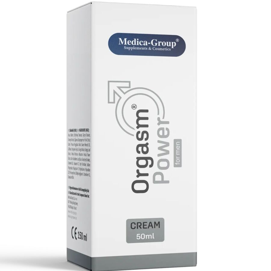 MEDICA GROUP - ORGASM POWER INTIMATE CRÈME VOOR MANNEN 50 ML