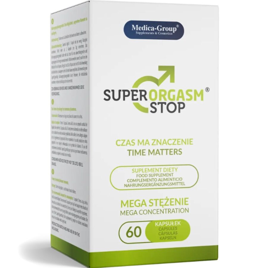 MEDICA GROUP - SUPER ORGASME STOP UITSTEL VOOR MANNEN 60 CAPSULES
