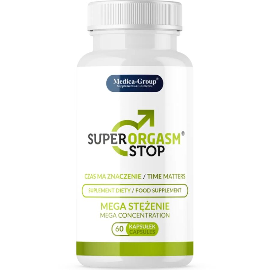 MEDICA GROUP - SUPER ORGASME STOP UITSTEL VOOR MANNEN 60 CAPSULES