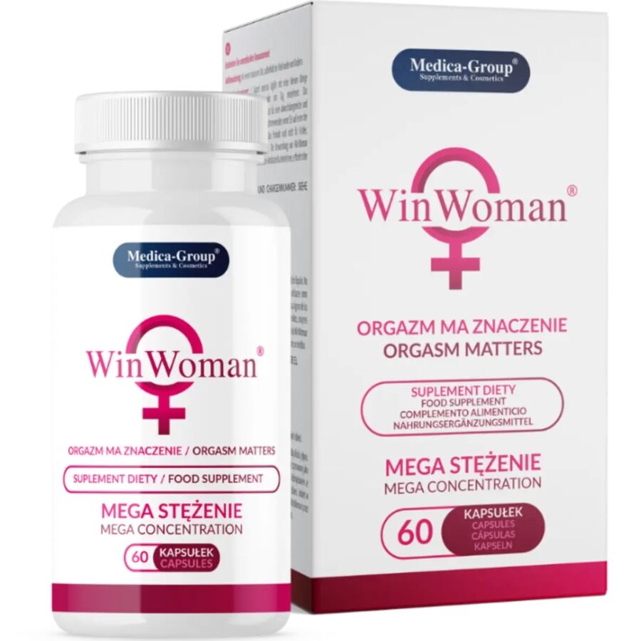 MEDICA GROEP - WIN WOMAN LIBIDO VERGROTING 60 CAPSULES