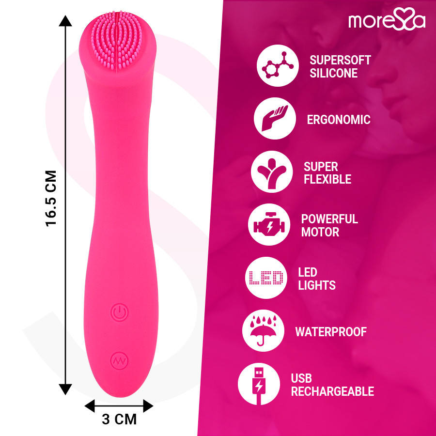 MORESSA - CELSO PREMIUM SILICONE OPLAADBAAR