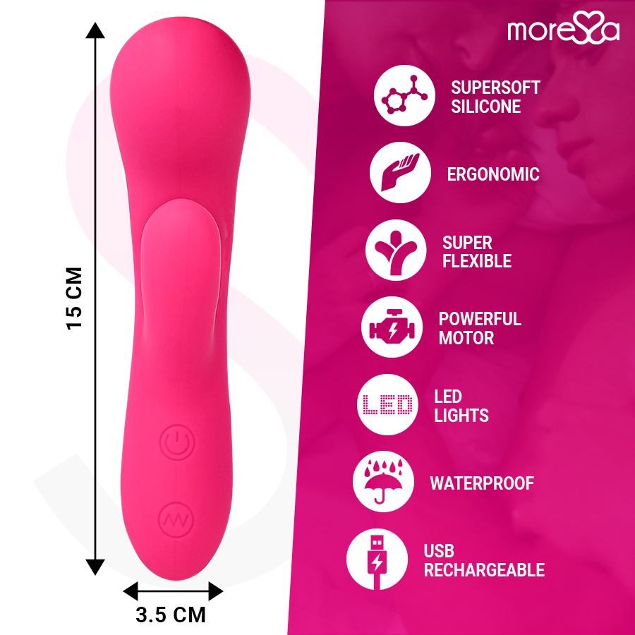 MORESSA - JERRY PREMIUM SILICONEN OPLAADBAAR