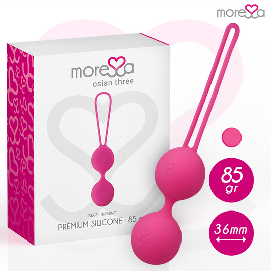 MORESSA - OSIAN THREE PREMIUM SILICONE ROZE