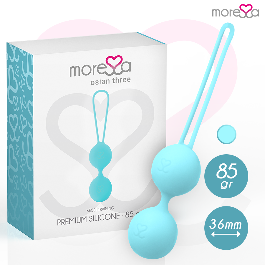 MORESSA - OSIAN THREE PREMIUM TURKOOIS SILICONEN
