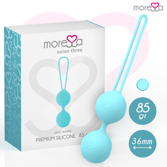 MORESSA - OSIAN THREE PREMIUM TURKOOIS SILICONEN