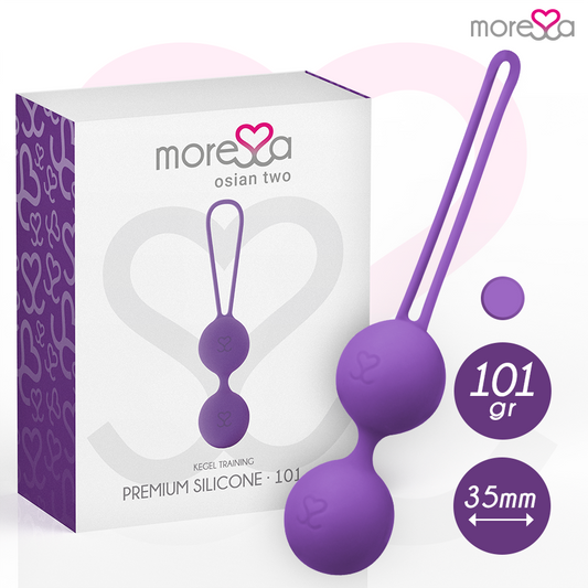 MORESSA - OSIAN TWO PREMIUM LILA SILICONEN