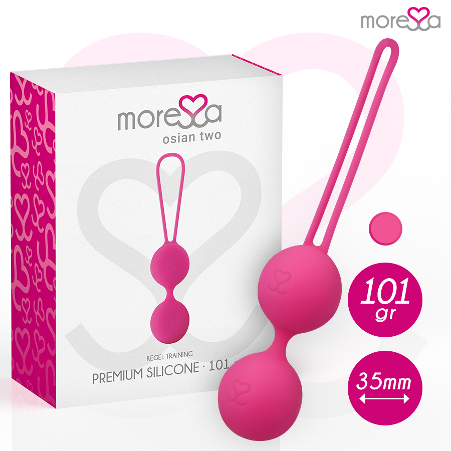 MORESSA - OSIAN TWO PREMIUM SILICONE ROZE