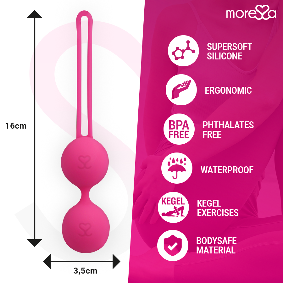 MORESSA - OSIAN TWO PREMIUM SILICONE ROZE