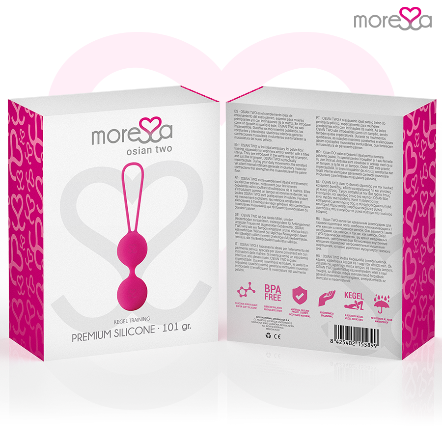 MORESSA - OSIAN TWO PREMIUM SILICONE ROZE