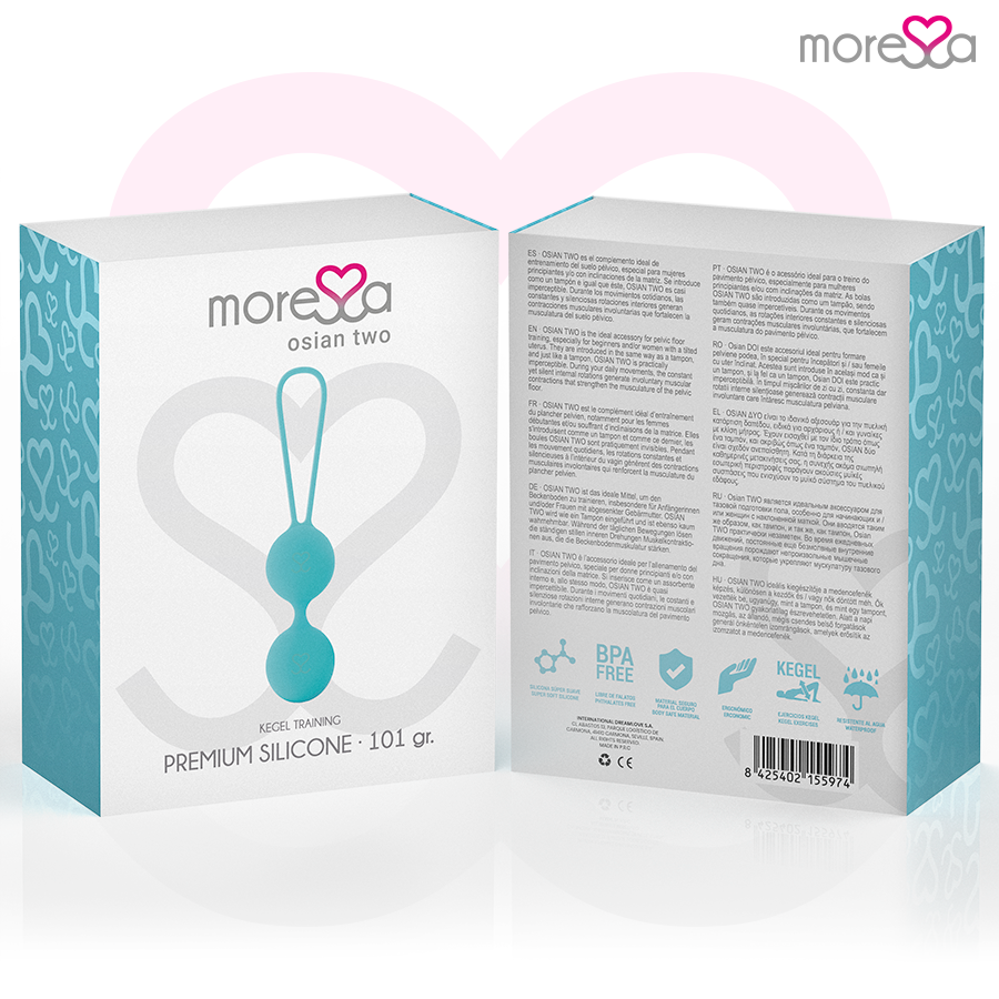 MORESSA - OSIAN TWO PREMIUM TURKOOIS SILICOON