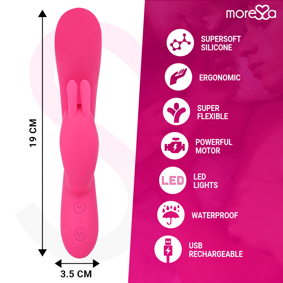 MORESSA - TELMO PREMIUM SILICONEN OPLAADBAAR