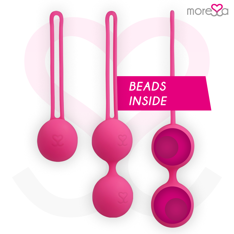 MORESSA - OSIAN SET PREMIUM SILICONE ROZE (Osian One - 51 g | Osian Two - 101 g | Osian Three 85 g)