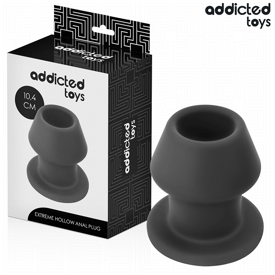ADDICTED TOYS - EXTREME HOLLE ANALE PLUG SILICONE MAAT L 10,4 CM