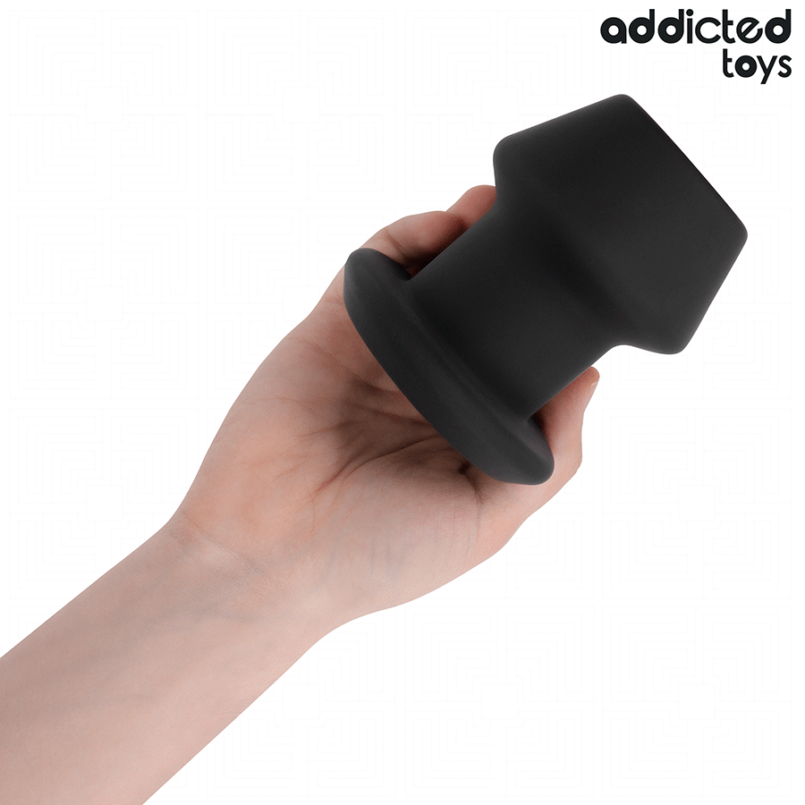 ADDICTED TOYS - EXTREME HOLLE ANALE PLUG SILICONE MAAT L 10,4 CM