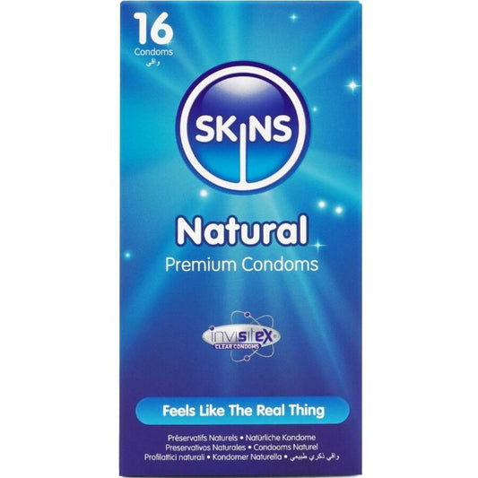 SKINS - NATUURLIJKE PREMIUM CONDOMS PAK 16