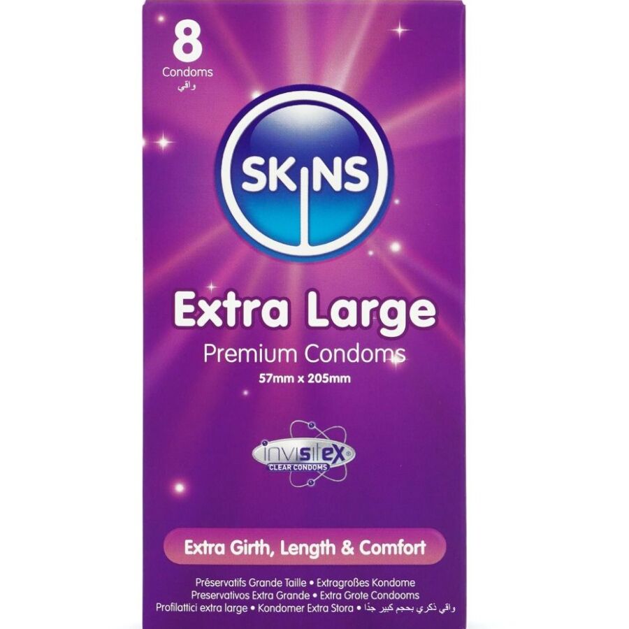 SKINS - EXTRA LARGE PREMIUM CONDOS PAK 8